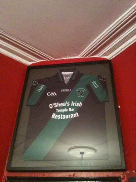 O'Sheas Sponsorship of Parnells GAA